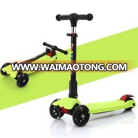 Wellshow Sport Foldable 4 Wheel Scooter Mini Kids Kick Scooter