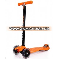 Wellshow Sport Adjustable Height Kick Scooter with 4 Wheel for Kids Push