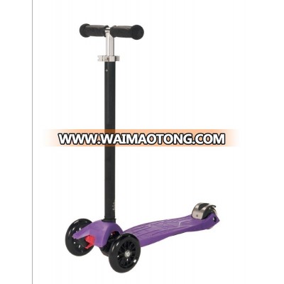 Wellshow Sport 2017 Folded Max Kick Scooter With LED Light Up Wheels