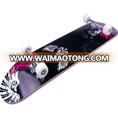 Wellshow Sport 31inch Wood Skateboard with 4 Wheel