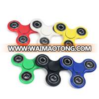 wholesale Popular ABS Platic EDC tri fidget spinner Camouflage pattern desk fidget spinner toy